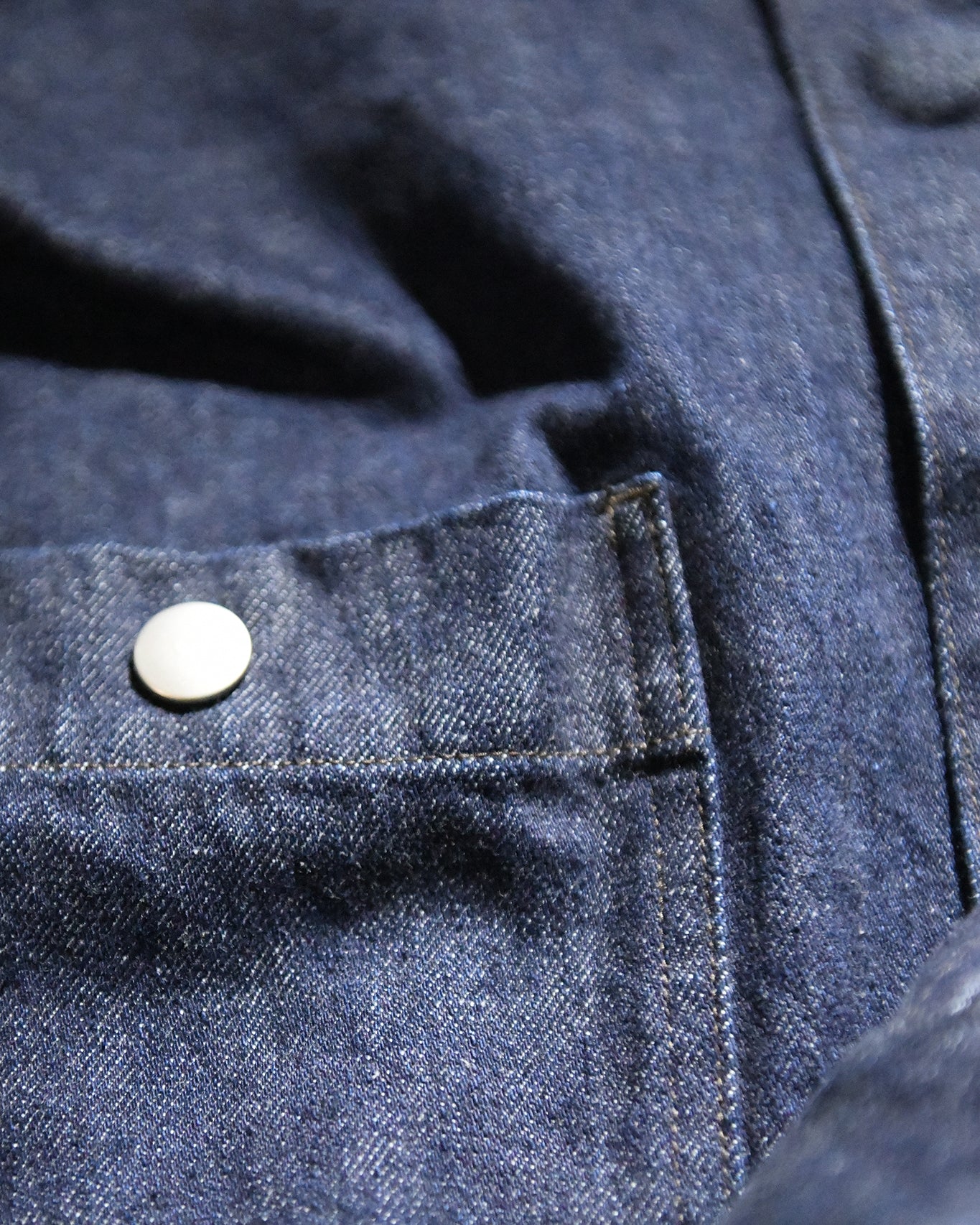 PIN TUCK DENIM JACKET（ピンタックデニムジャケット） – mù_