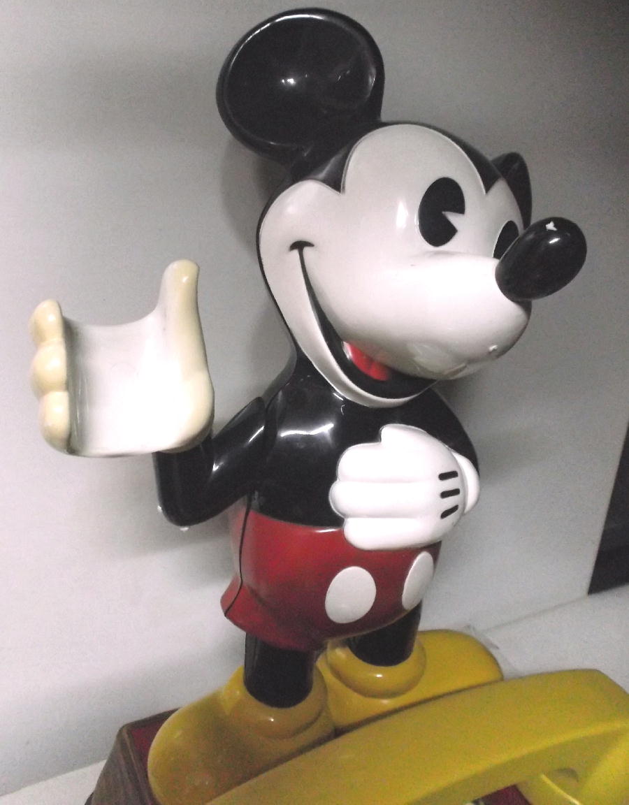 ミッキーマウス,MickeyMouse,ディズニー,電話機,Disney,ヴィンテージ