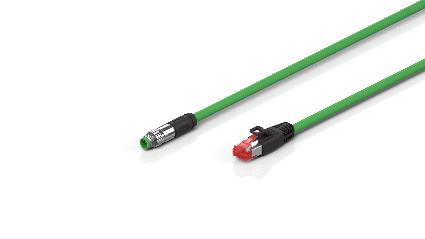 ZK1090-3191-0xxx | EtherCAT cable, PUR, AWG26, drag-chain suitable