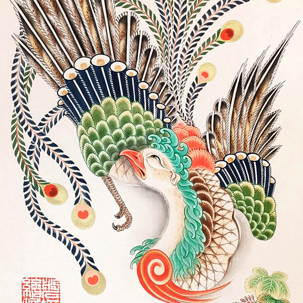 桐鳳凰図の由来 | 霊鳥と繁栄祈願の縁起 | いわき絵のぼり吉田