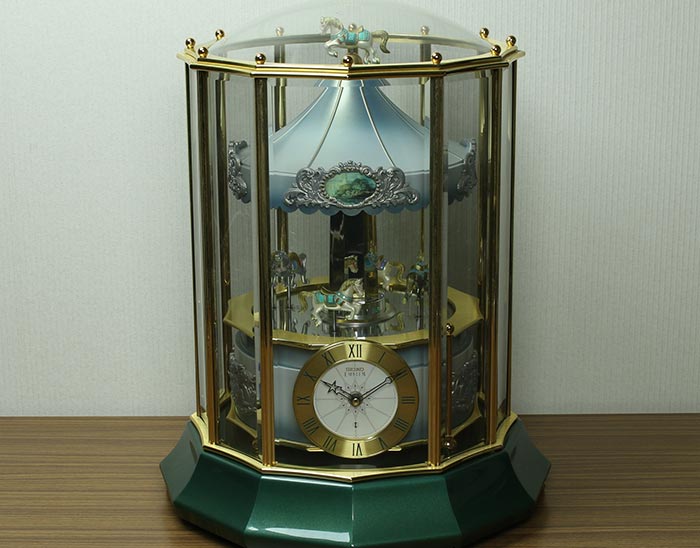 メリーゴーランドクロック | セイコークロック | THE SEIKO MUSEUM