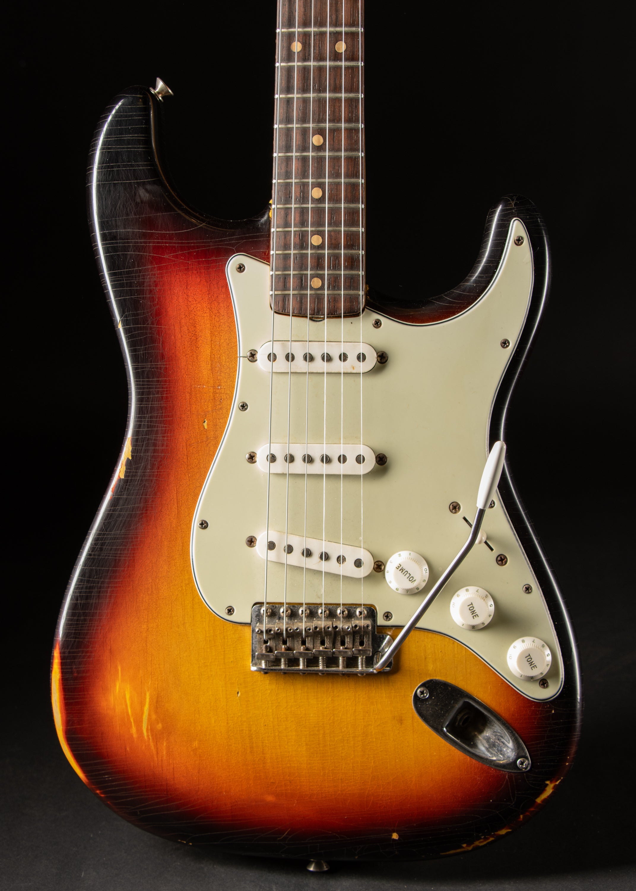1963 Fender Stratocaster Sunburst – Music City Vintage Guitars