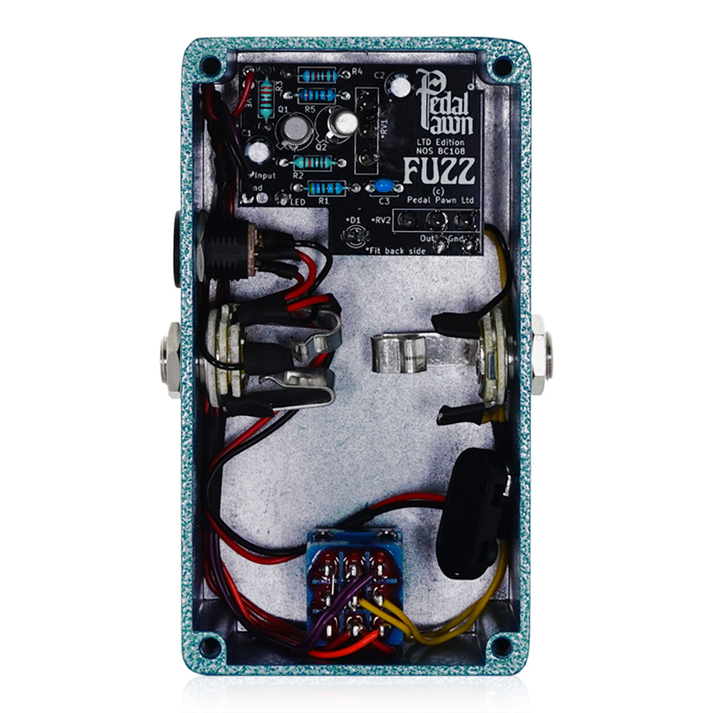 Pedal Pawn LTD EDITION FUZZ w/ NOS Telefunken BC108 Transistors