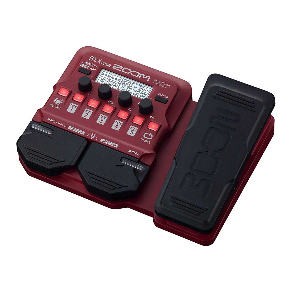 ZOOM B1X FOUR Bass Multi-Effects Processor｜ミュージックランドKEY