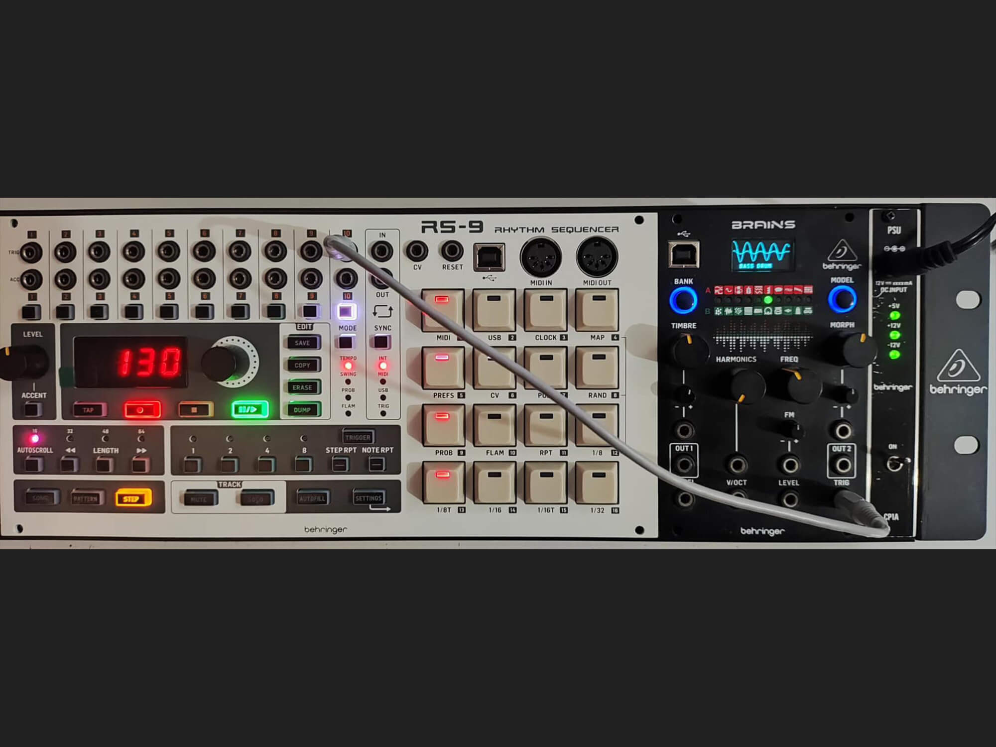 Behringer confirms RS-9 drum sequencer is near production