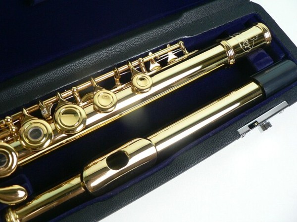 Fairyフルート ・24K金メッキ・16キー・リングキィ