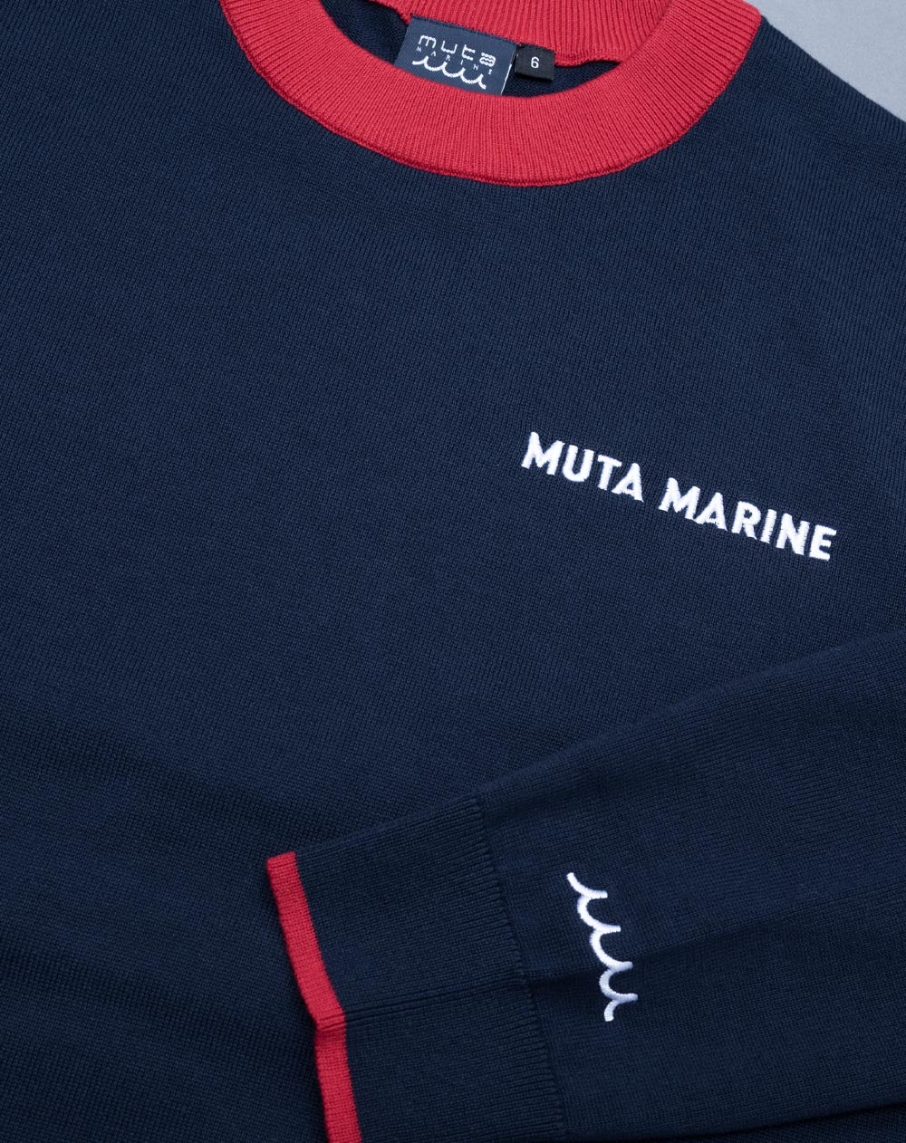 バイカラー クルーネックセーター [全5色] – muta Online Store