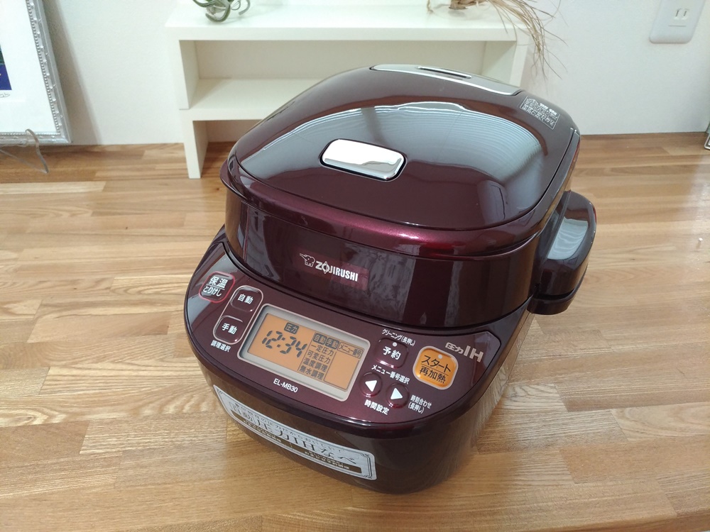 電気圧力鍋の象印 自動圧力IHなべ「煮込み自慢 (EL-MB30)」おすすめ