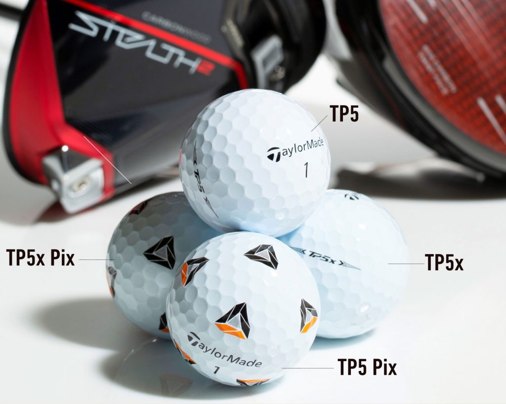 テーラーメイドの新「TP5」「TP5x」ボールは何が進化した? ステルス2と