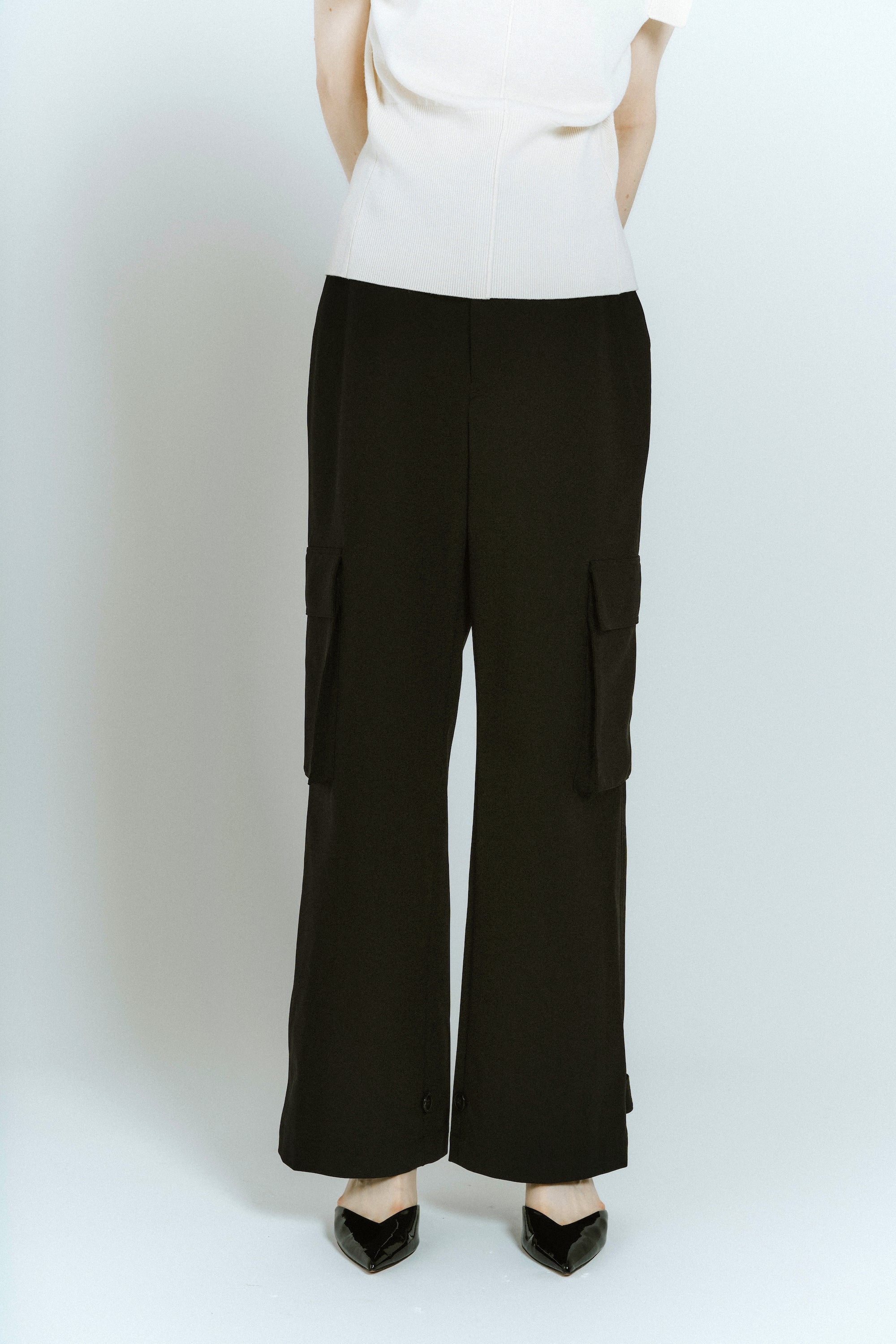 CARGO PANTS/BLACK – MYNE