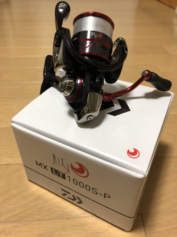 ダイワのアジングリール「月下美人MX LT1000S-P」インプレ。トラウトに