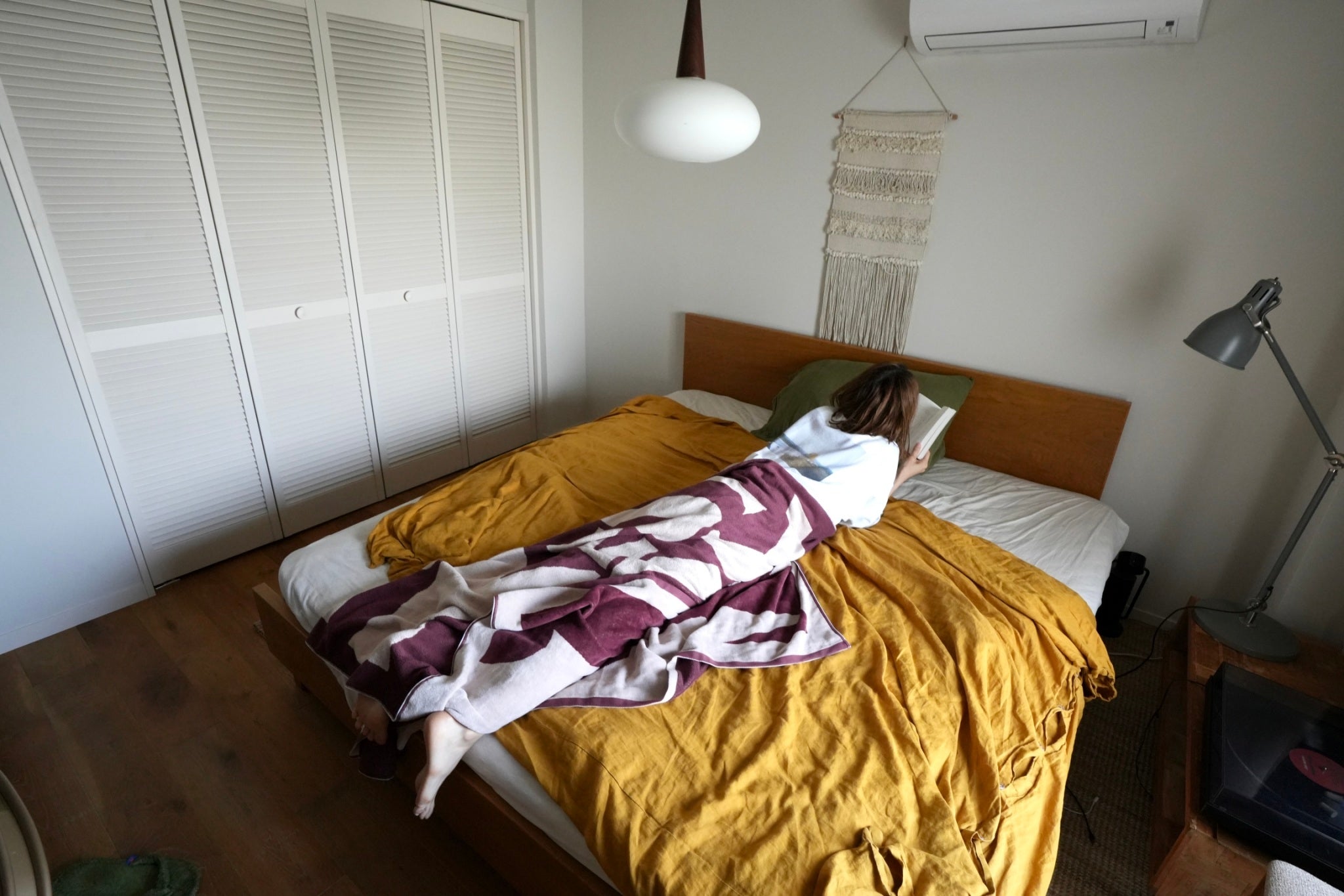 BED THROW BLANKET：Sillage – MYTONE