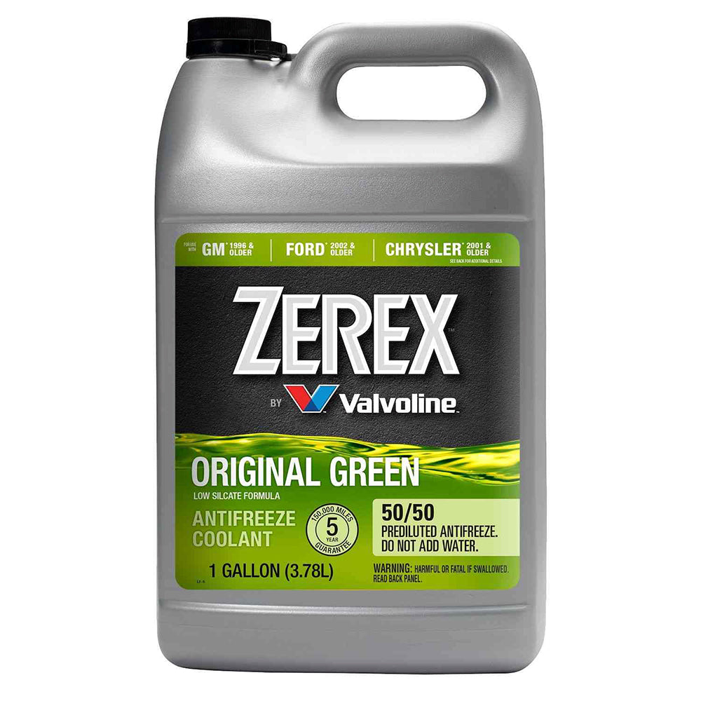 Valvoline ZEREX ZXRU1 Original Green Low Silicate 50/50 Prediluted