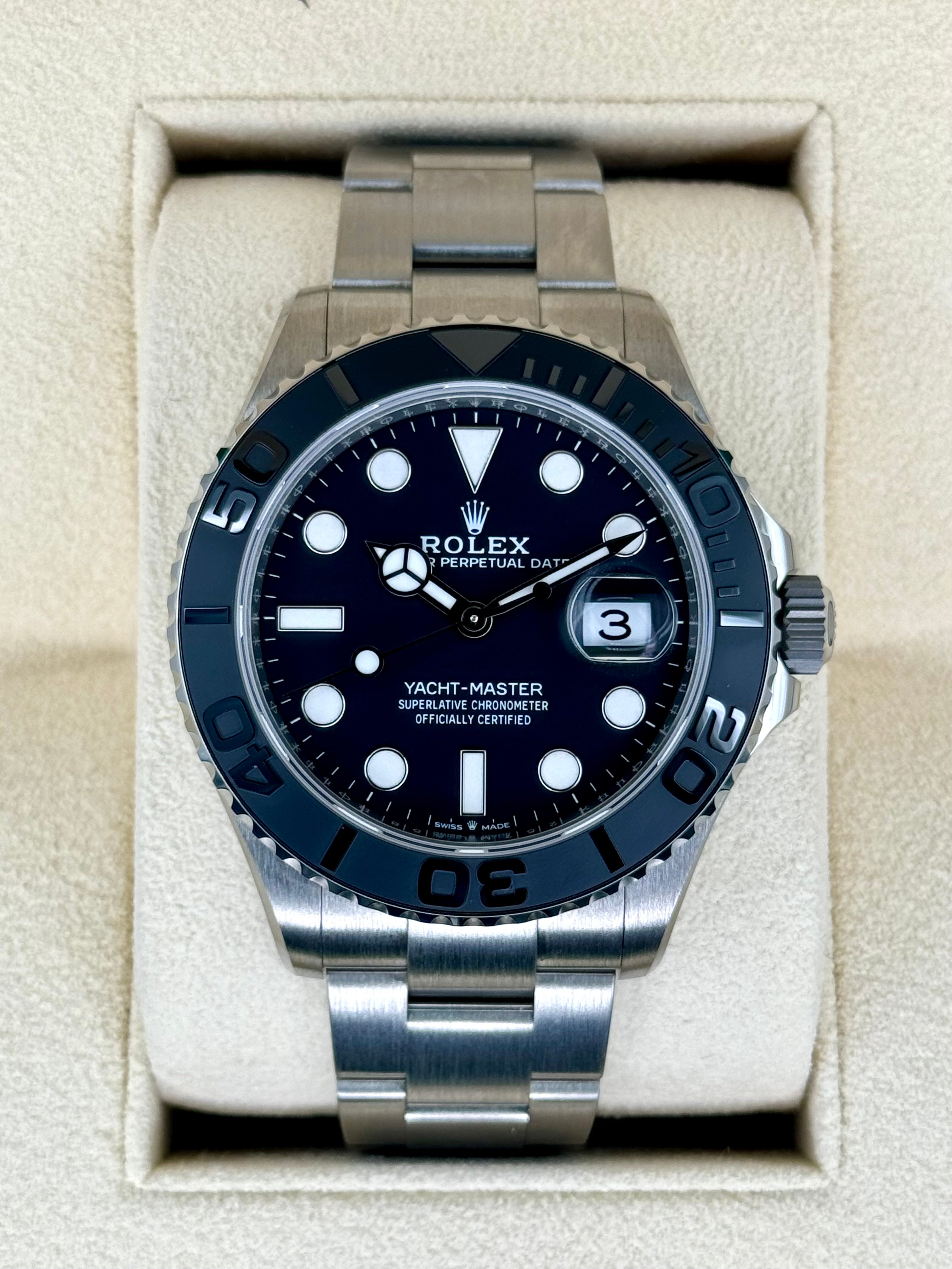 NEW 2024 Rolex Yacht-Master 42mm 226627 Titanium
