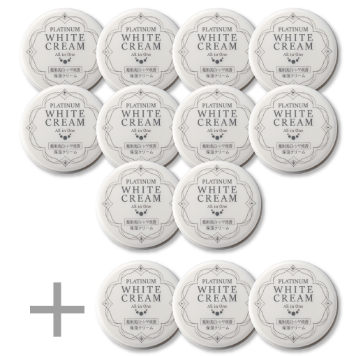 薬用美白]オールインワン プラチナホワイトクリーム 40g | ルソイル