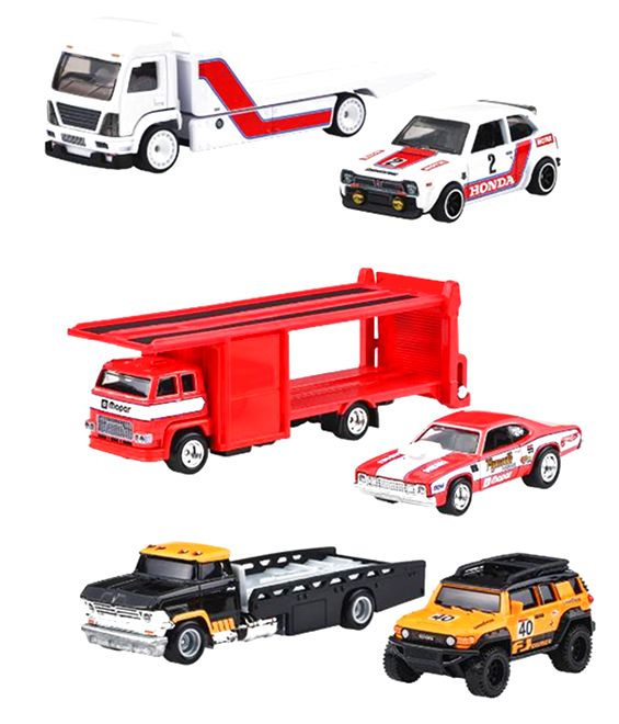 ホットウィール チームトランスポート アソート 4台セット （国内流通
