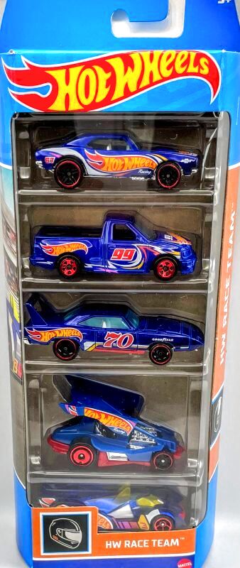 2022年 Hot Wheels 5-Pack HW RACE TEAM (レースチーム) - m'z Diecast