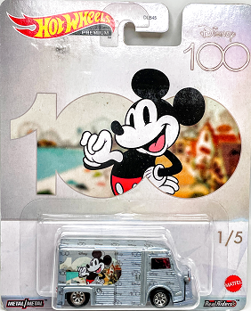 ホットウィール 2023 Pop Culture Disney 100 Years 5台セット