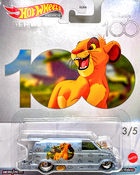 ホットウィール 2023 Pop Culture Disney 100 Years 5台セット