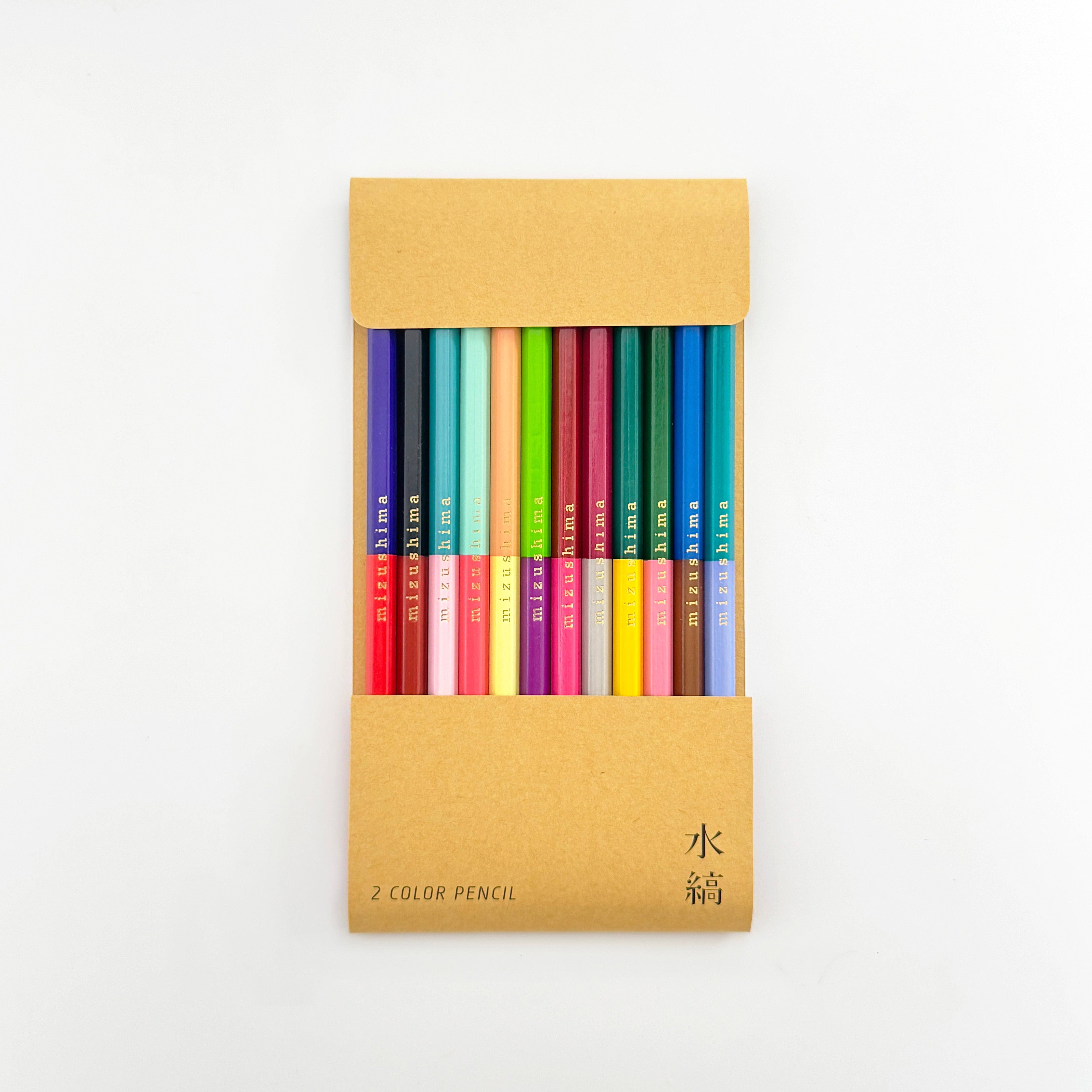 2色いろえんぴつ – 水縞