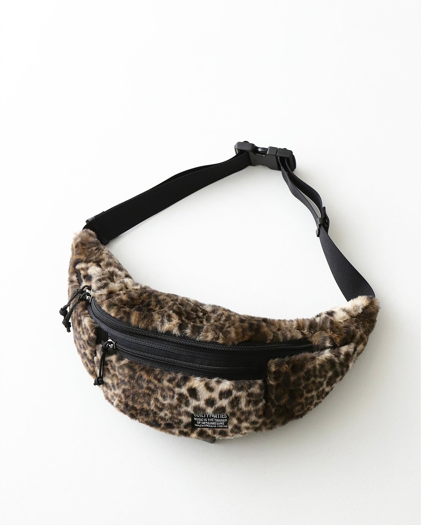 WACKO MARIA SPEAK EASY / LEOPARD FAUX FUR WAIST BAG – NCNR ONLINE