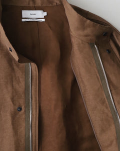Graphpaper BACK SATIN LINEN CUPRO SHORT MODS COAT – NCNR ONLINE STORE