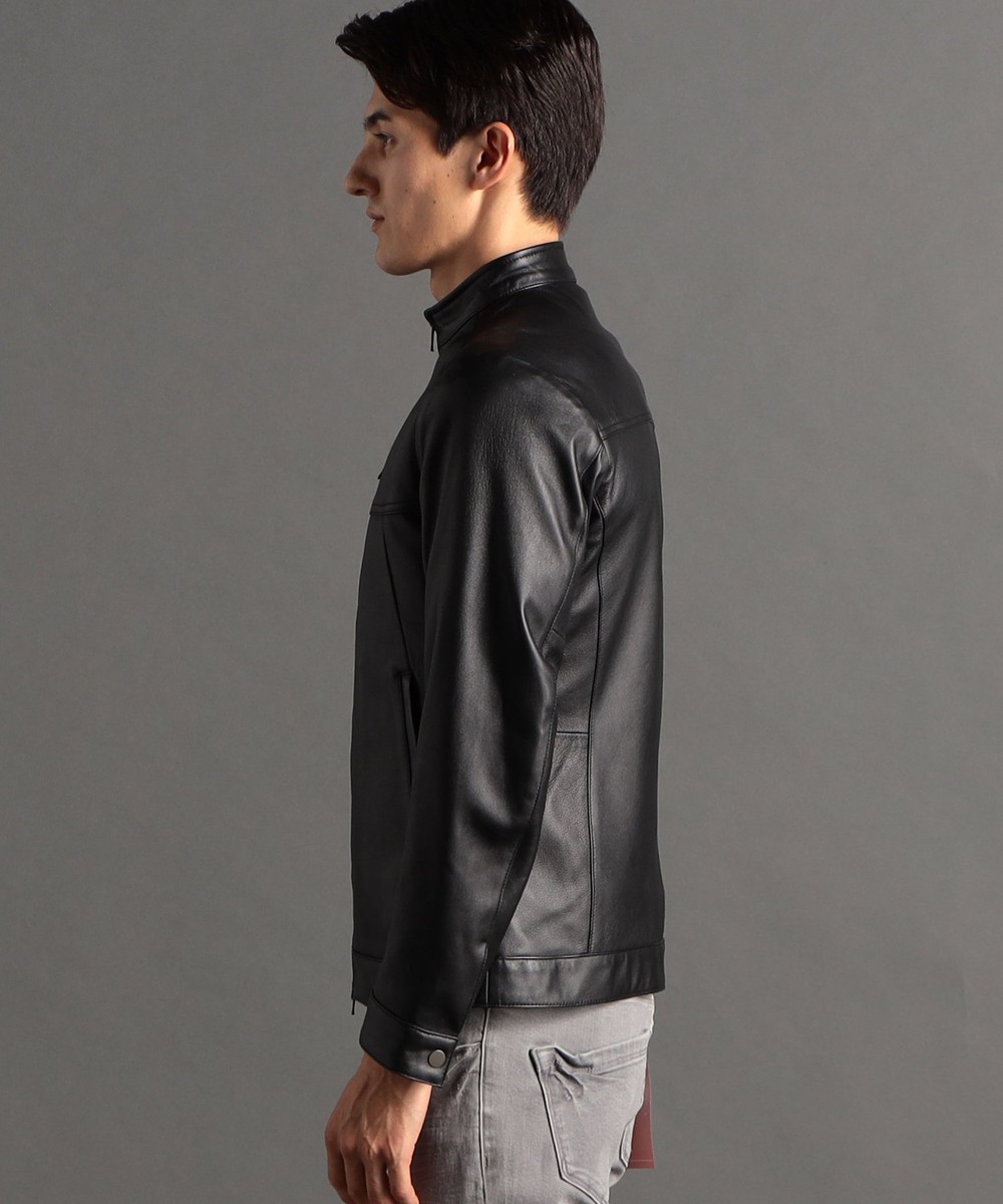シープレザー シングルライダースブルゾン｜ライダース｜ニコル公式