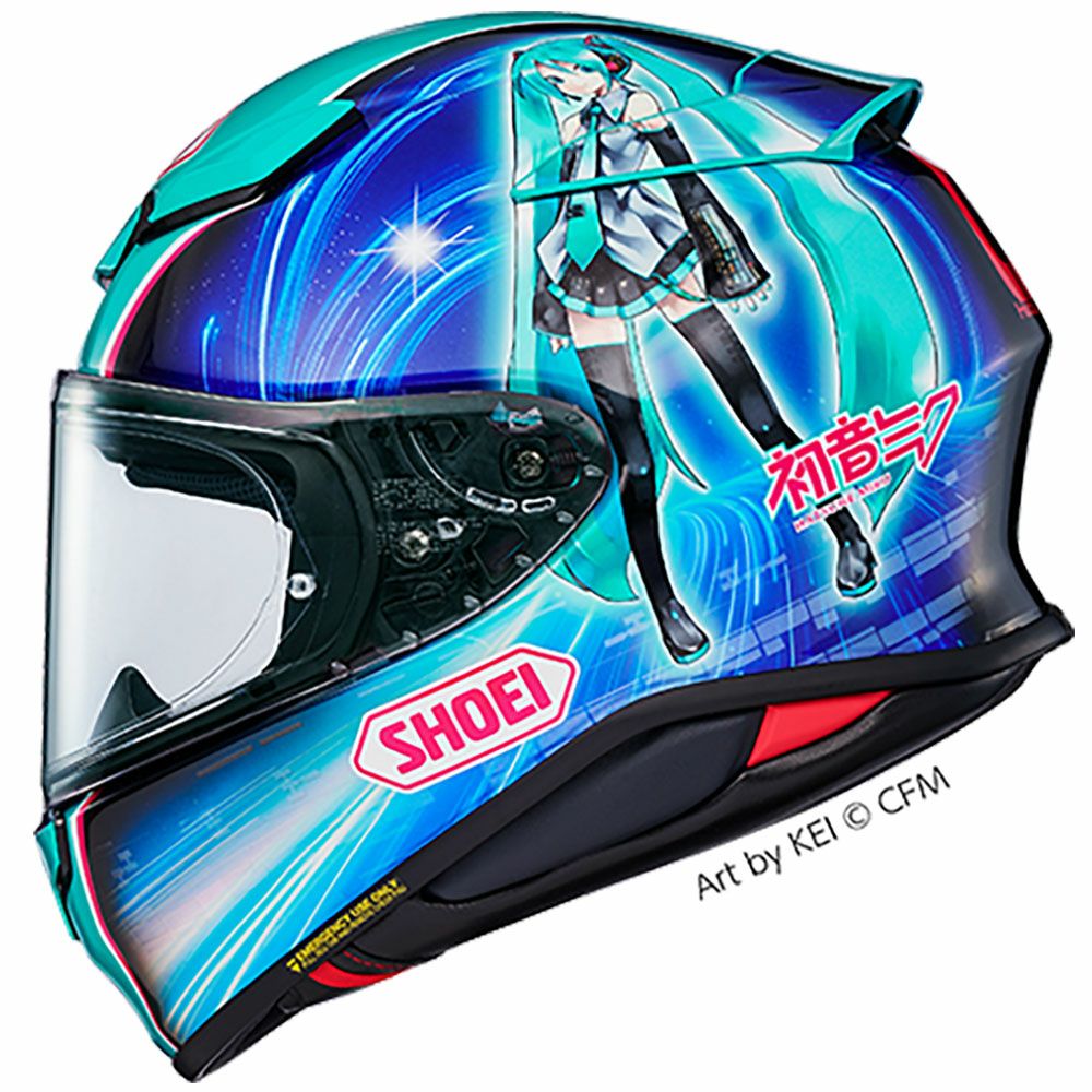 在庫限り】 SHOEI ショウエイ ヘルメットZ-8 初音ミク ゼット-エイト
