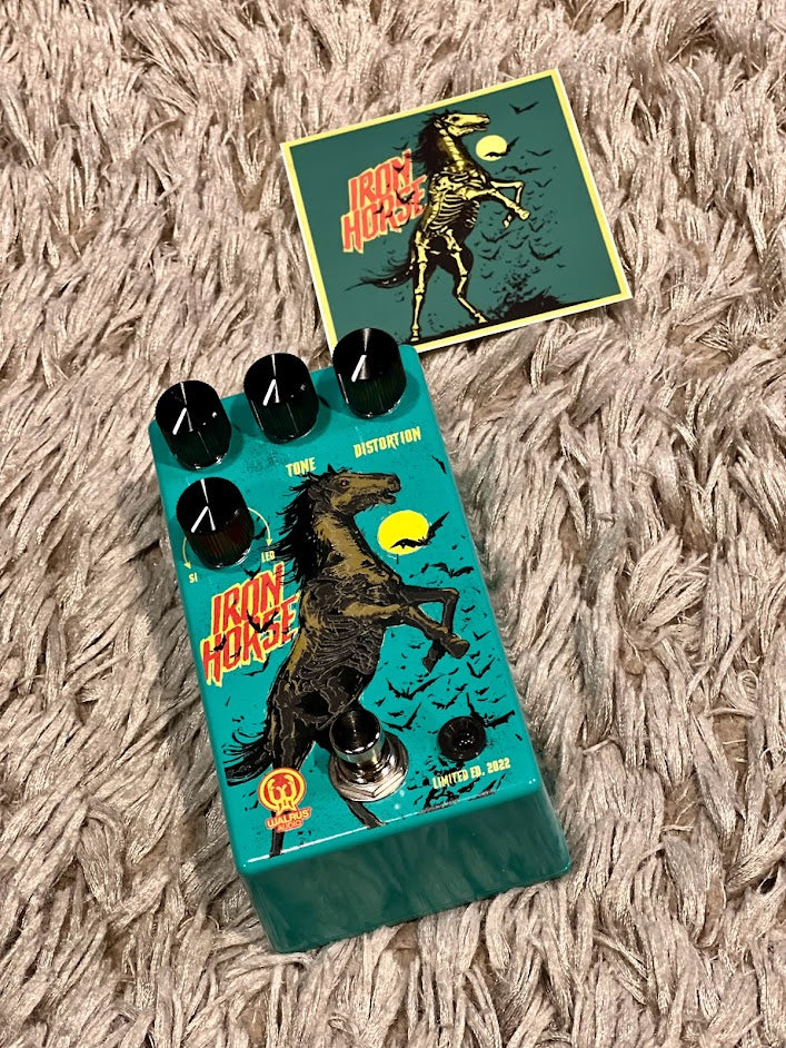 Walrus Audio Iron Horse LM308 Distortion V3 Guitar Effects Pedal