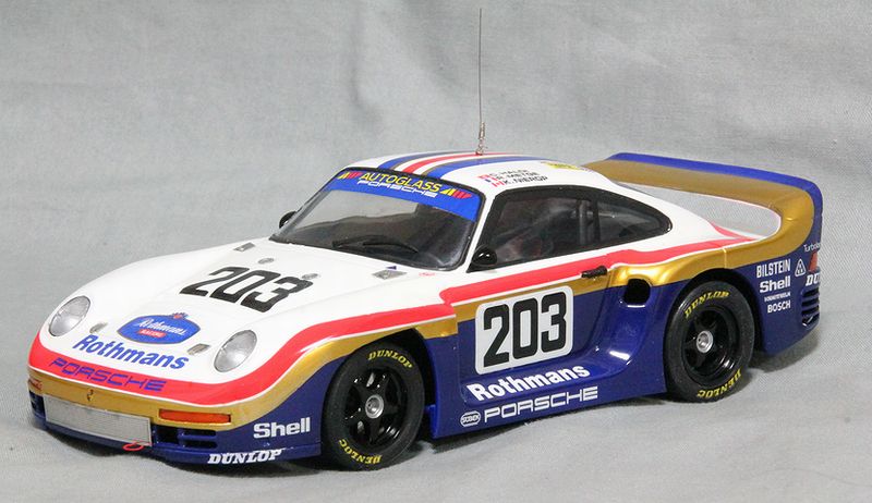 タミヤ 1/24 ポルシェ961（ル・マン24時間レース1987）PORSCHE961