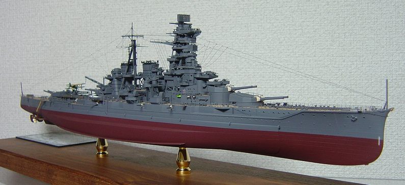 フジミ 1/350 高速戦艦金剛 製作記 FUJIMI フジミ模型株式会社