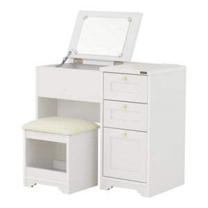 ANRI（アンリ） デスクドレッサー 80cm幅 3色展開 – 鍋・フライパン