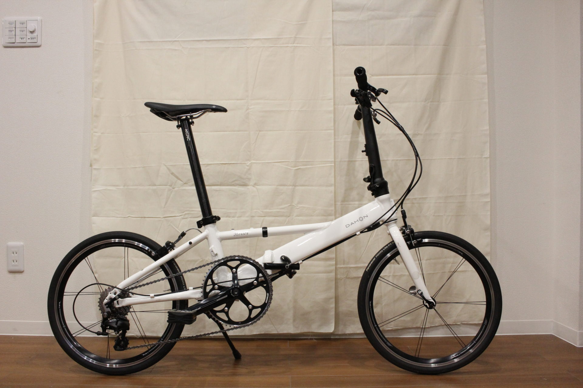 DAHON Helios(ヘリオス)の試乗車カスタマイズ！多段速化