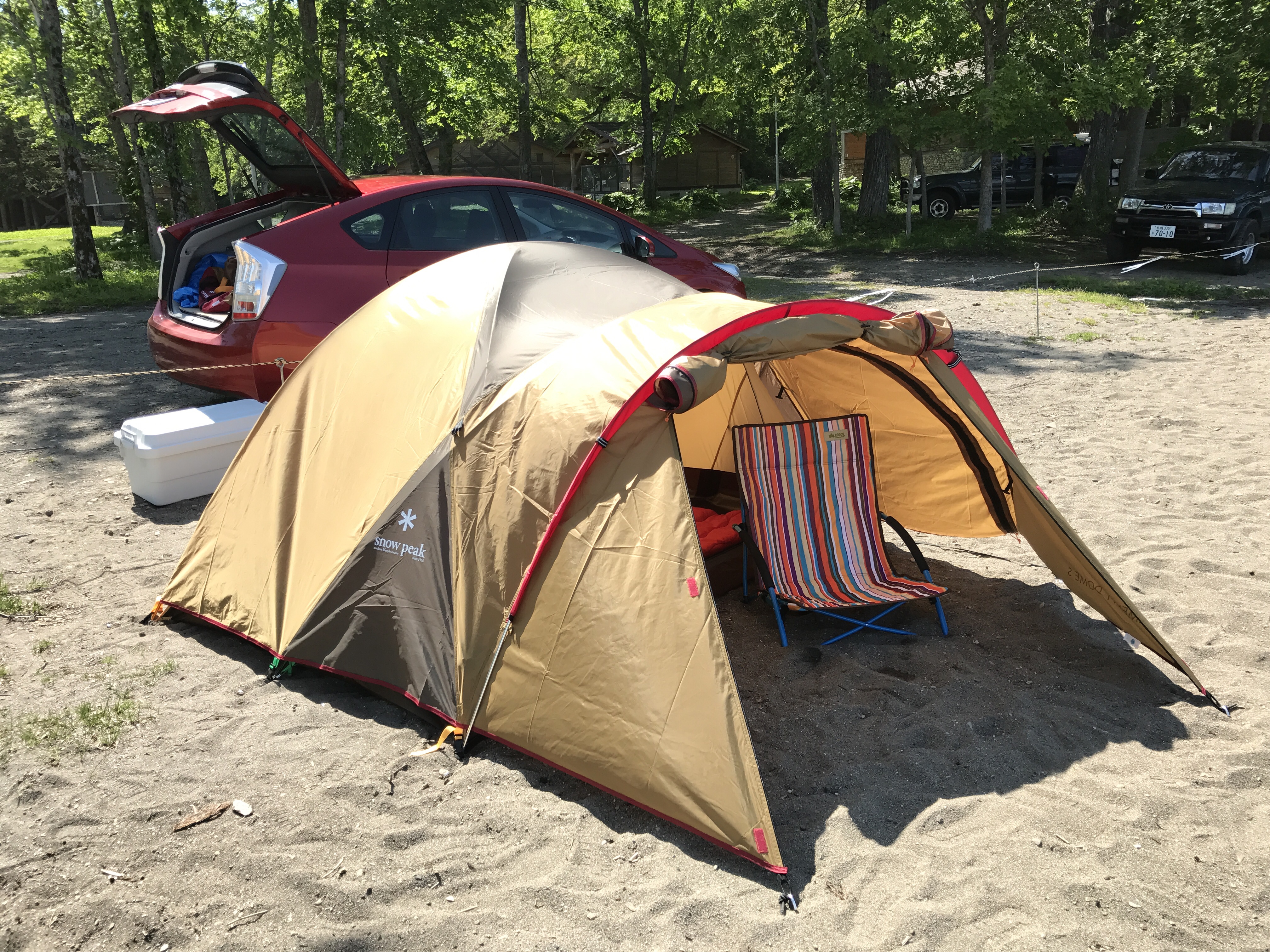 ちゃんとしたテントが欲しい！その結果、アメニティドームSを買いまし