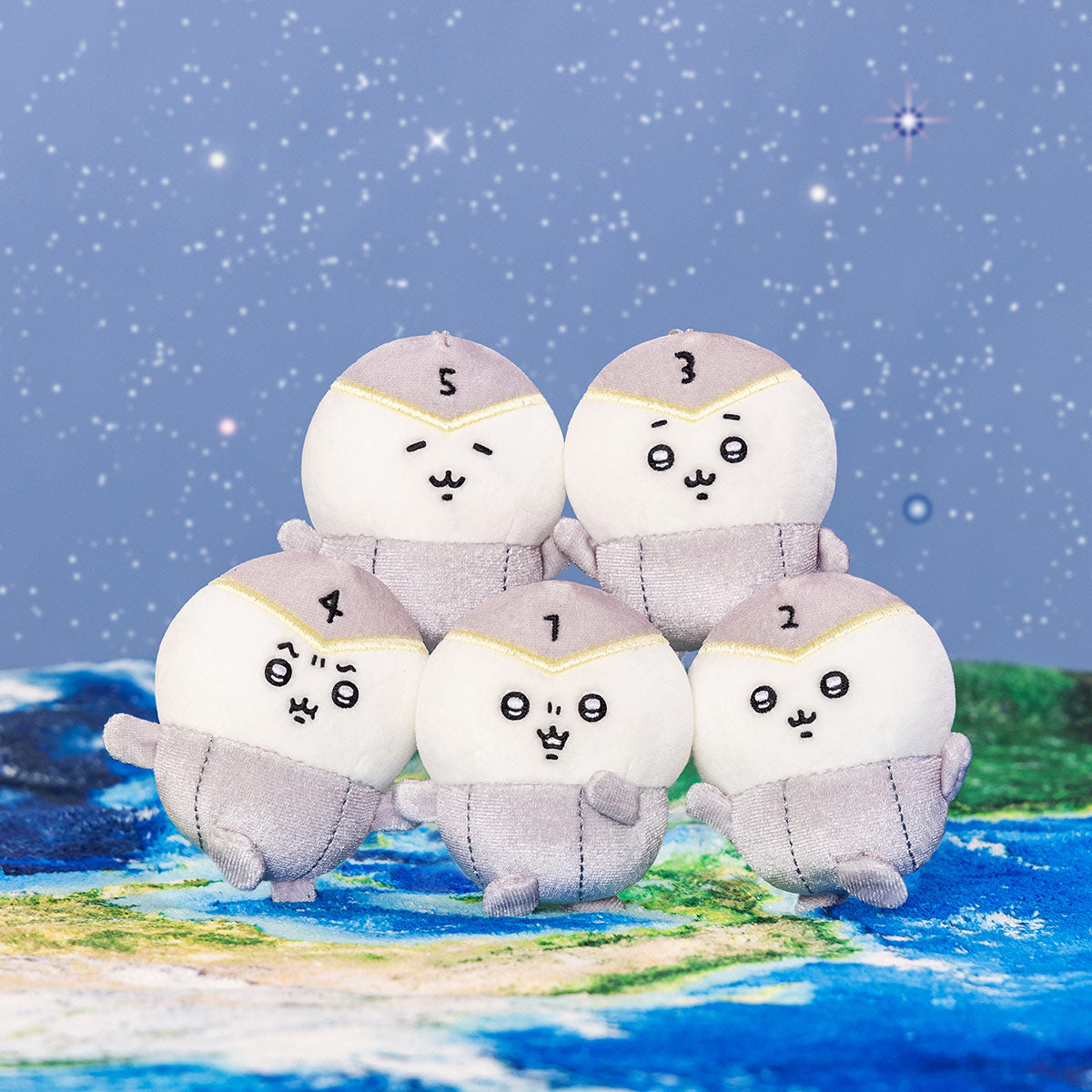 ナガノキャラクターズ 宇宙な5人のわけわけマスコットセット | ナガノ