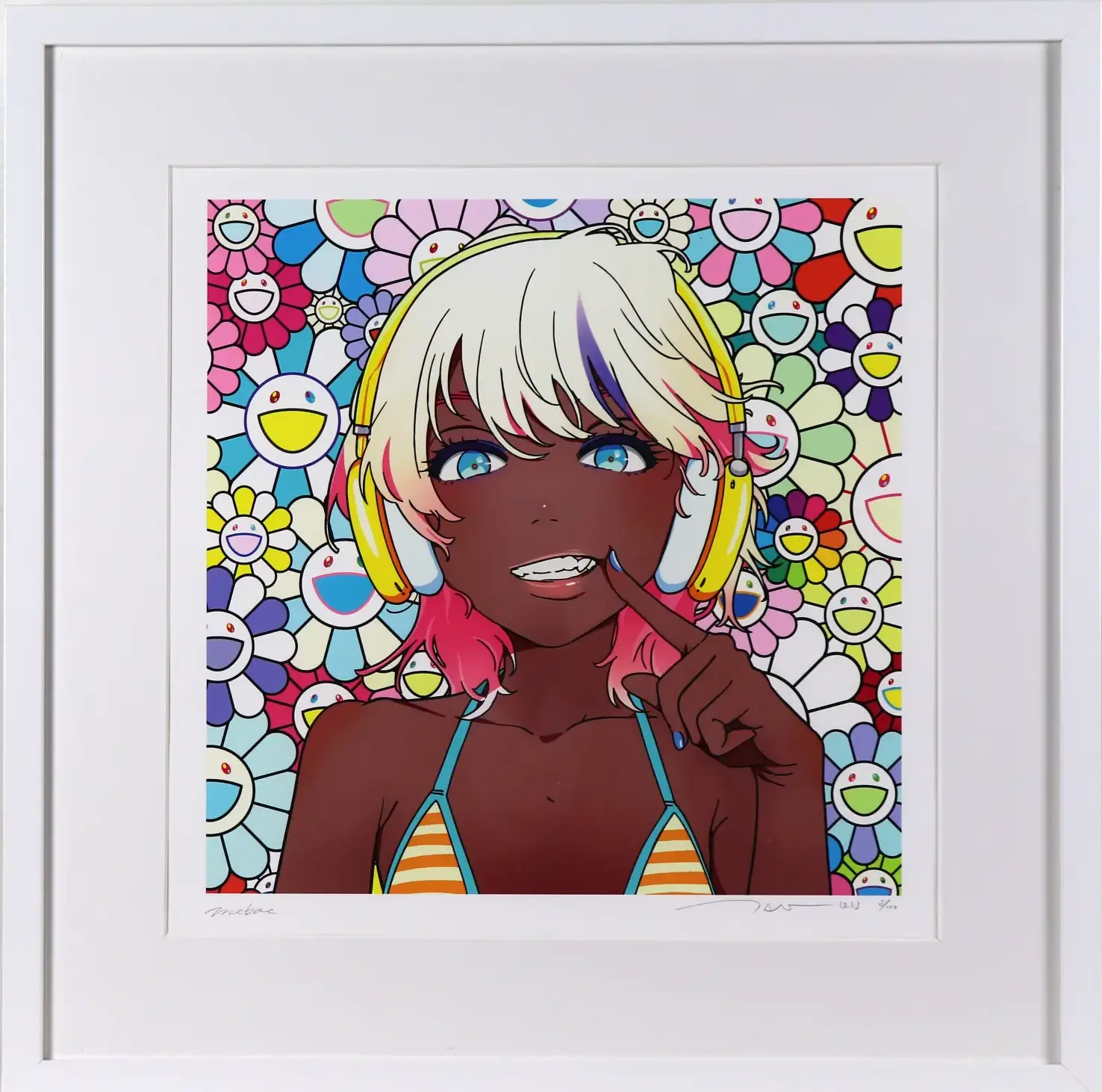 smile_03 南の島の女の子 w M.F | 村上隆 （ムラカミタカシ） | 百貨店