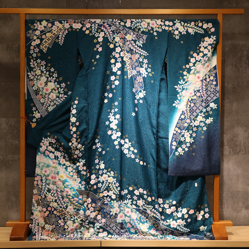高級振袖】川平屋名古屋栄店振袖コレクション 十日町 翠山謹製 3511