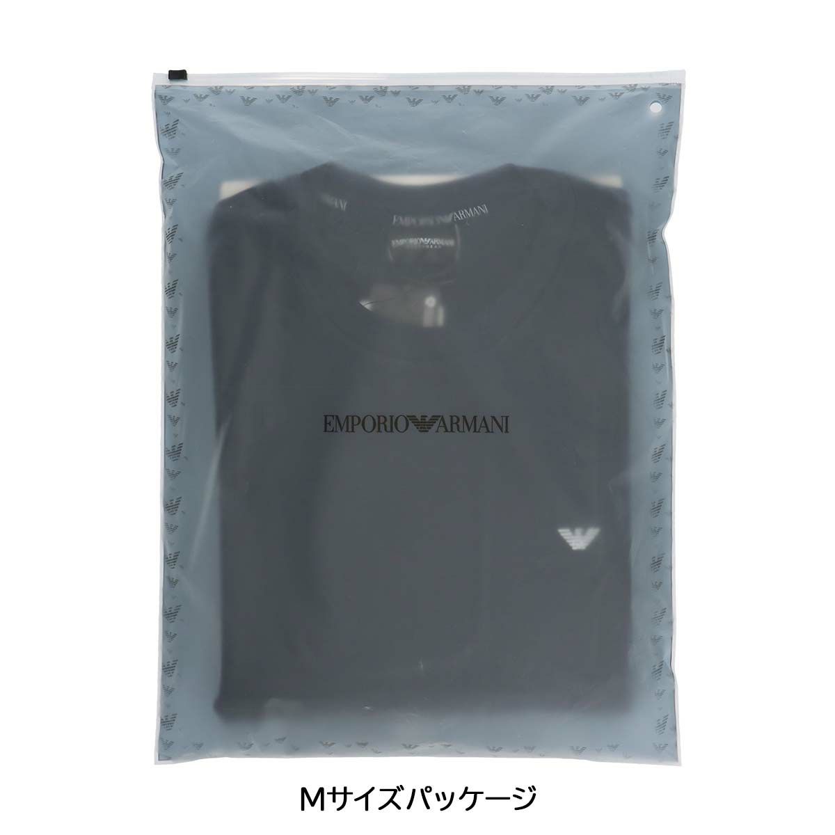 50%OFF EMPORIO ARMANI 袖口付きロングパジャマ 上下セット LONG WITH