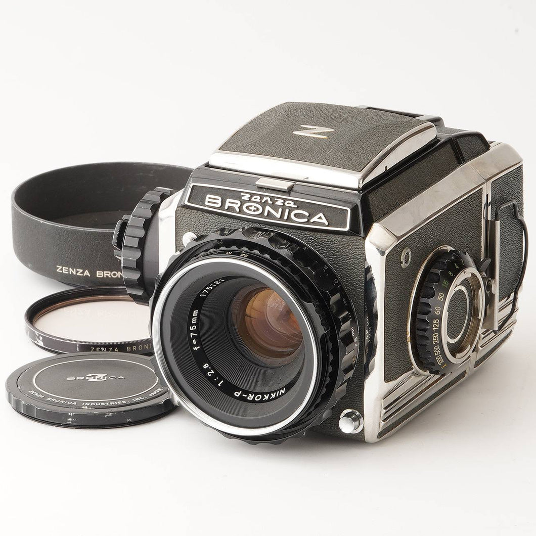 ゼンザブロニカ Zenza Bronica S2 後期モデル / Nikon Nikkor-P 75mm