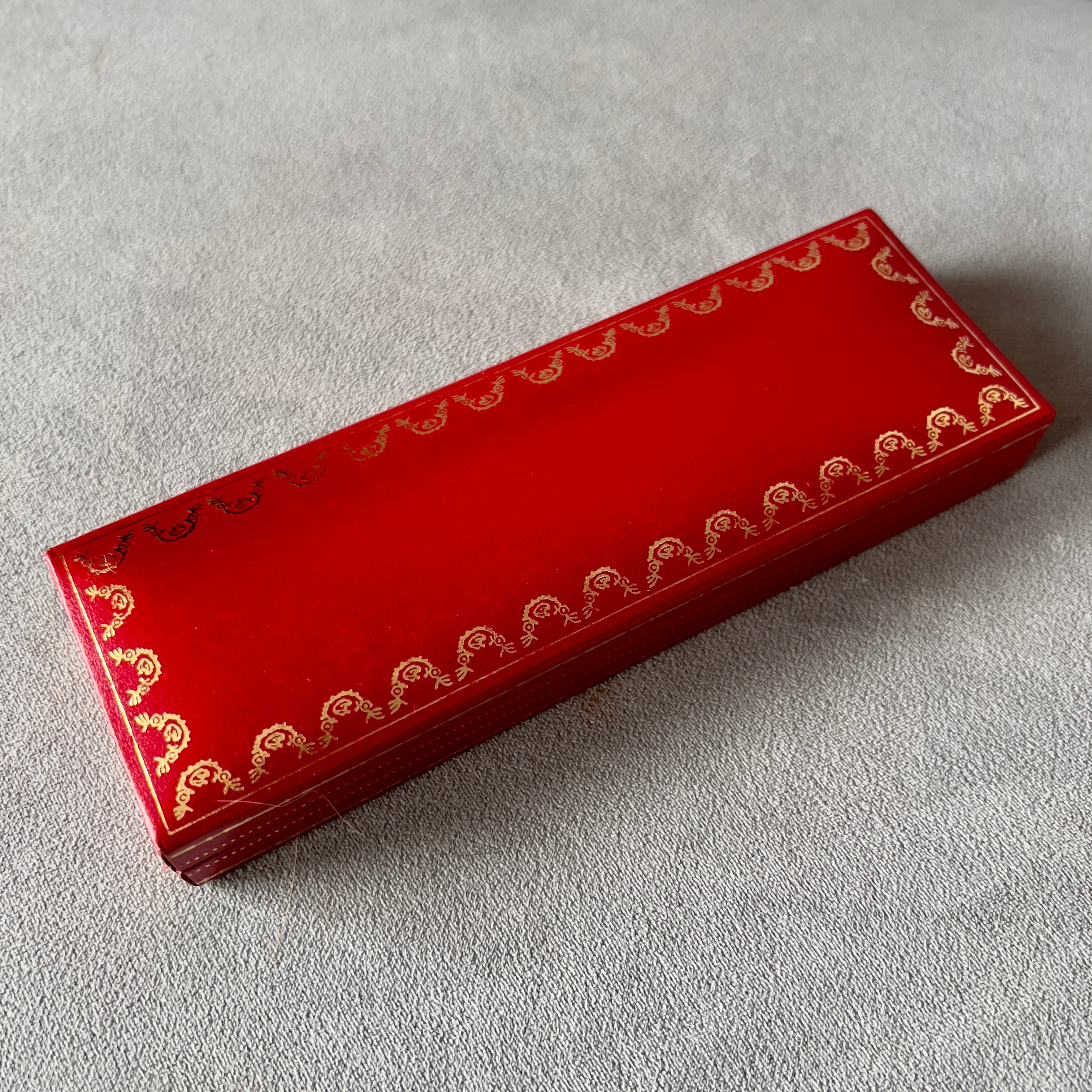 MUST DE CARTIER Pen Box 7x2.30x0.80 inches | NATILUXIA