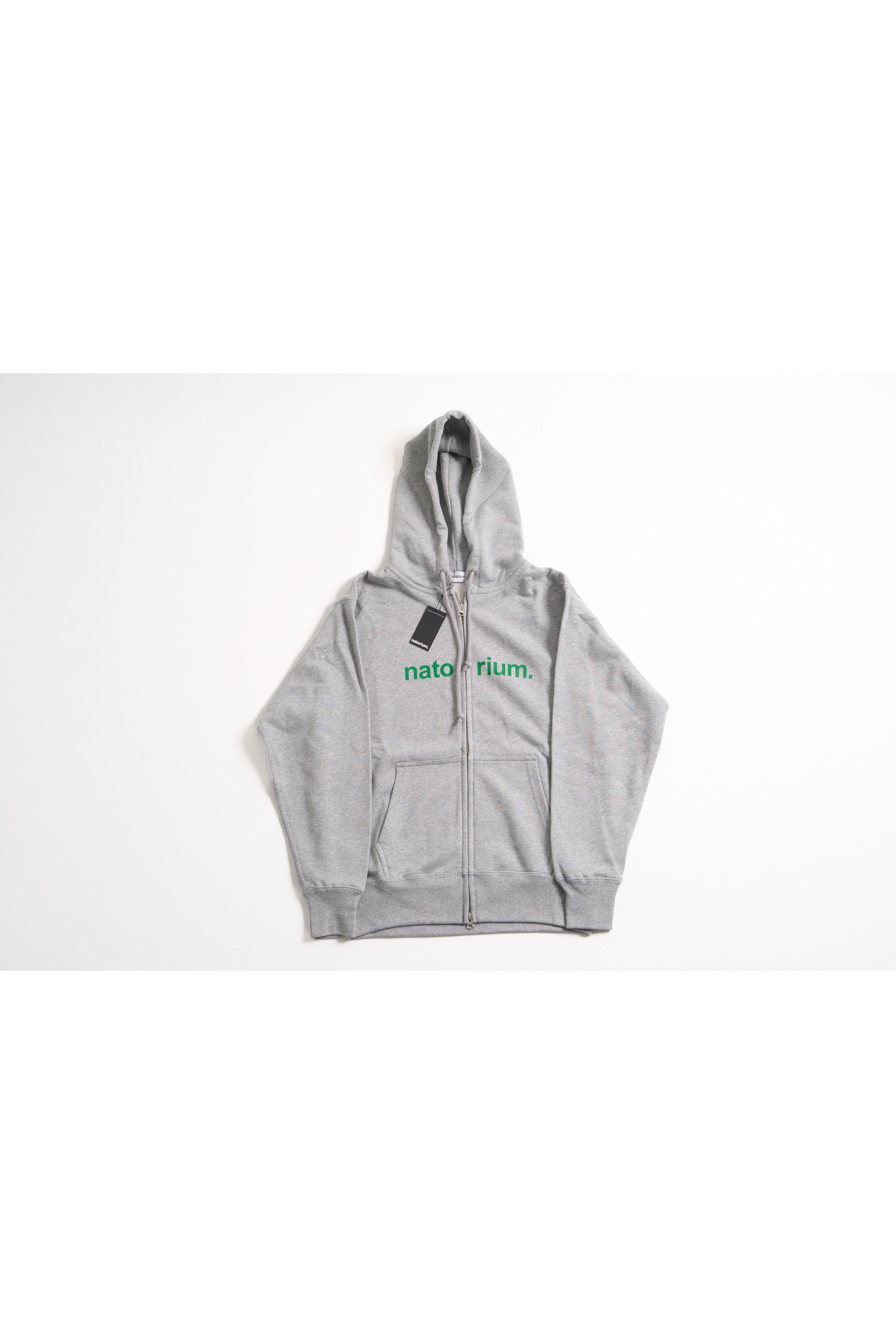 natorium zip Hoodie グレー – なとり natorium. Official Store