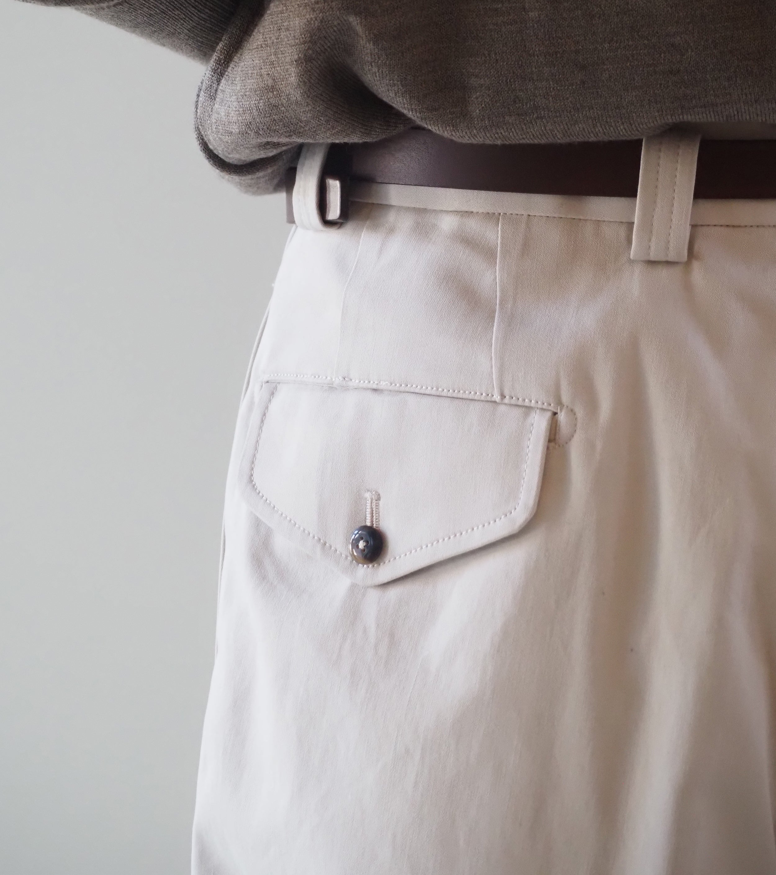 MAATEE＆SONS アメリカン トラウザー ローレンス バギークロス, ださ