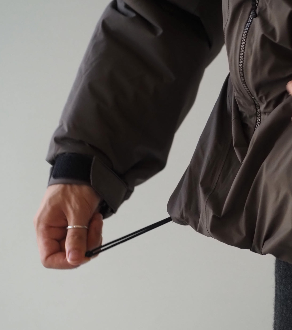 Goldwin Windstopper by GORE-TEX Labs Puffy Jacket, Major Brown