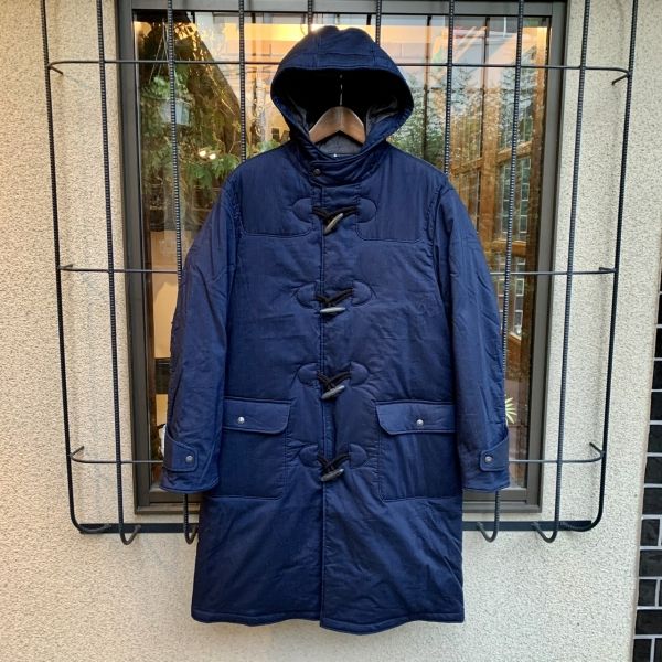 BLUE BLUE - BLUE BLUE / CNプリマロフトダッフルコート インディゴ