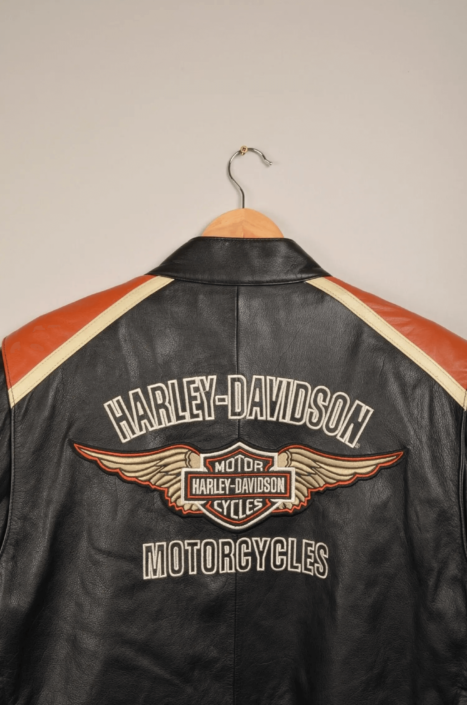 Harley Davidson Motorcycle Racing Leather Jacket