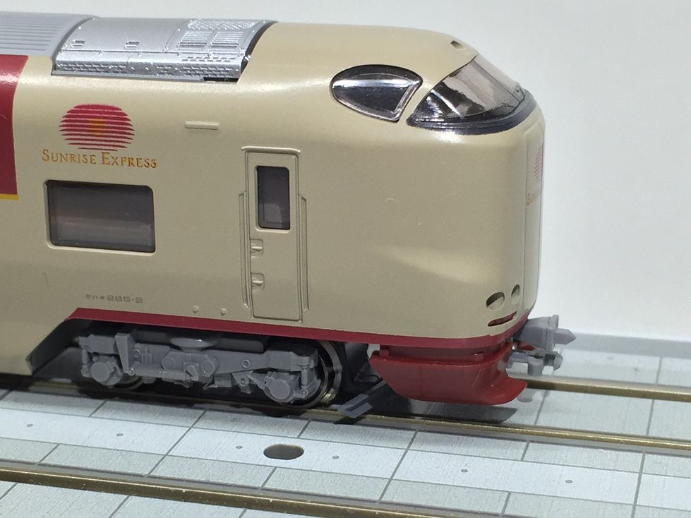 285系0番台サンライズエクスプレスを弄る。その2 スノープロウ KATO