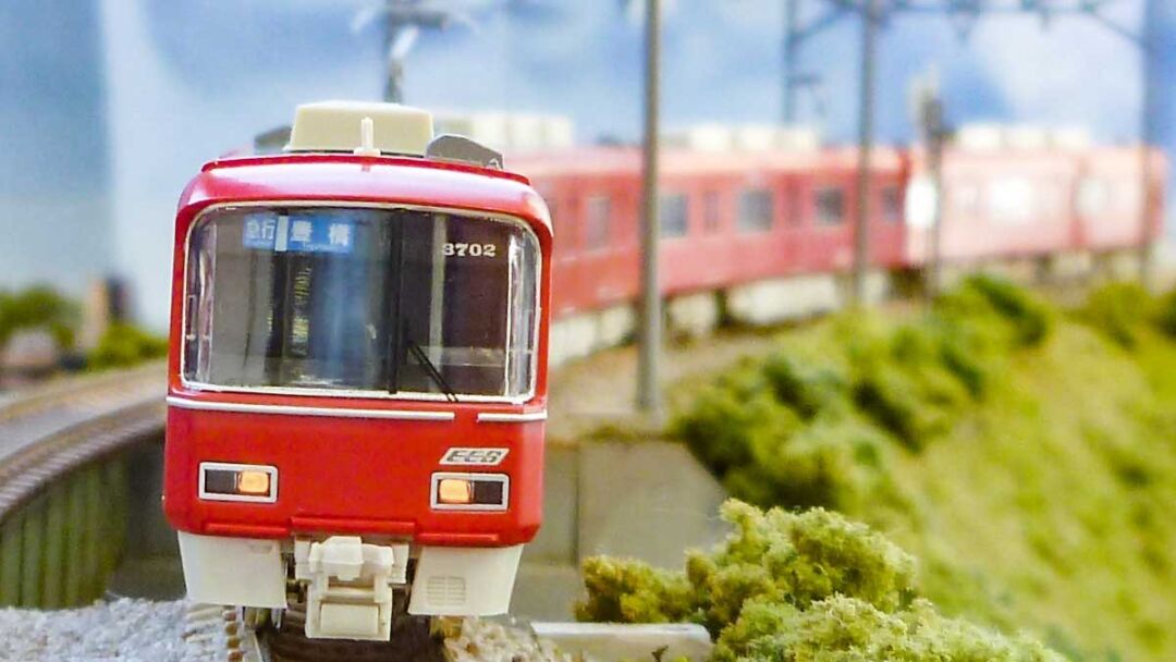 GM 名鉄3700系（1次車）基本4両編成セット（動力付き） 品番：31905