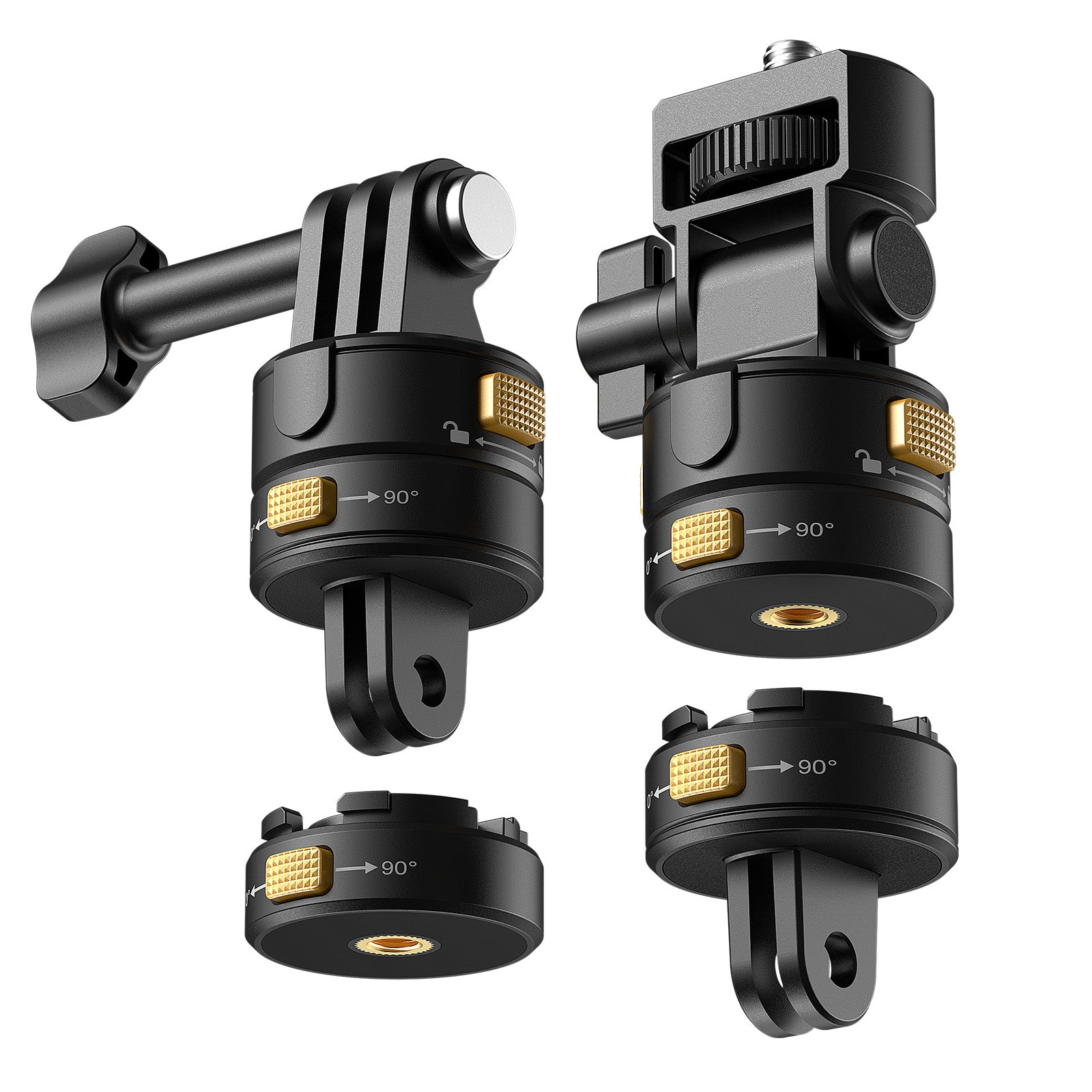 NEEWER GP-23 6in1 アクションカメラマウントセット GoPro DJI