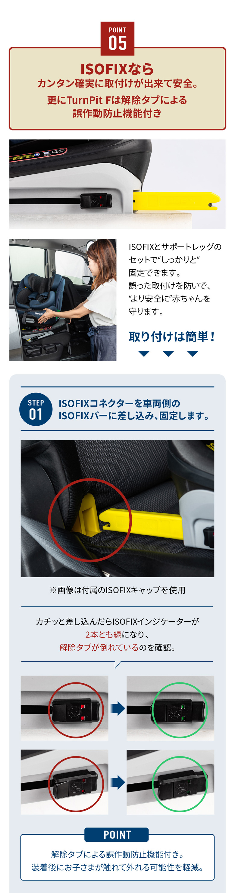 TurnPit F ターンピットF チャイルドシート ネビオ・オンライン