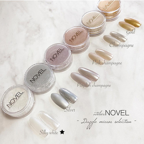 ☆ NOVEL Dazzle mirror silky white 0.7g の通販｜ネルパラ